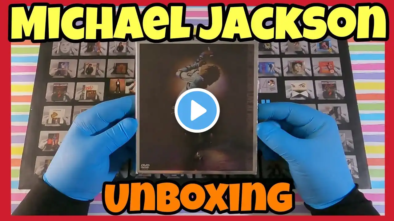 Michael Jackson - Live At Wembley 1988 (Cardbox Edition) 2012 Unboxing 4K HD | MJ Show and Tell