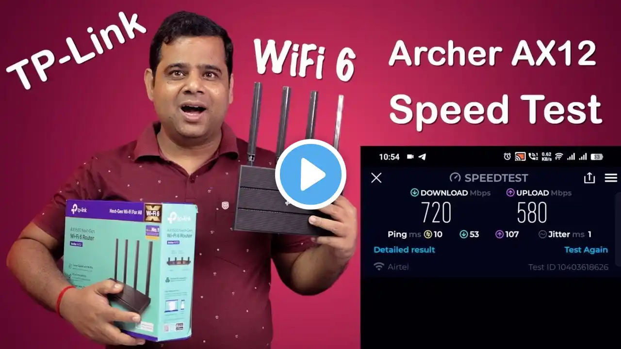 I have Tested TP-Link Archer AX12 AX1500 Dual Band Gigabit 1500 Mbps Wi-Fi 6 Router