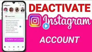 How to Deactivate Instagram Account Temporarily | Step-by-Step Guide