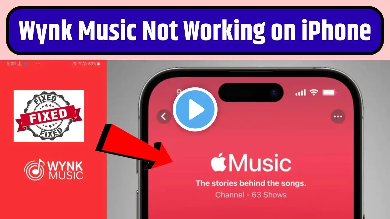 Wynk Music Not Working on iPhone Fixed | How to Fix Wynk Music Not Working iOS | Wynk Music Problem