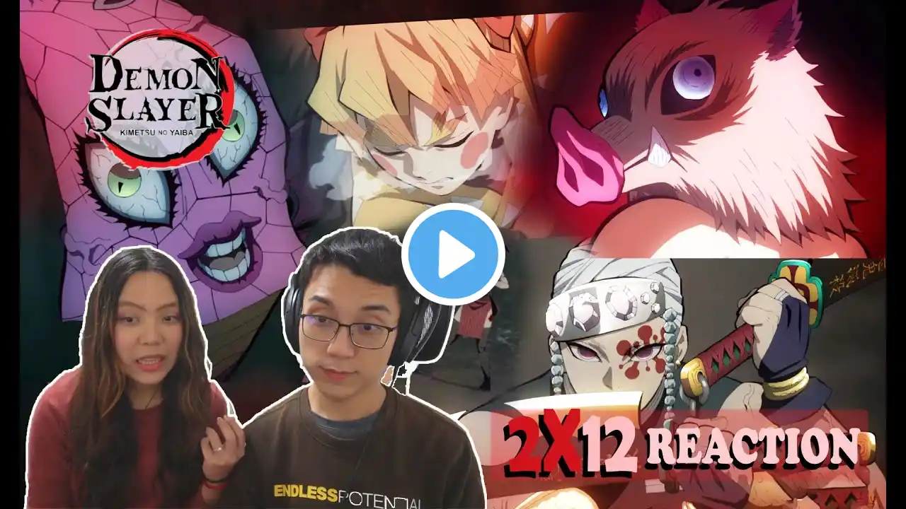 Demon Slayer (鬼滅の刃) 2x12 | "Things Are Gonna Get Real Flashy!!" | REACTION