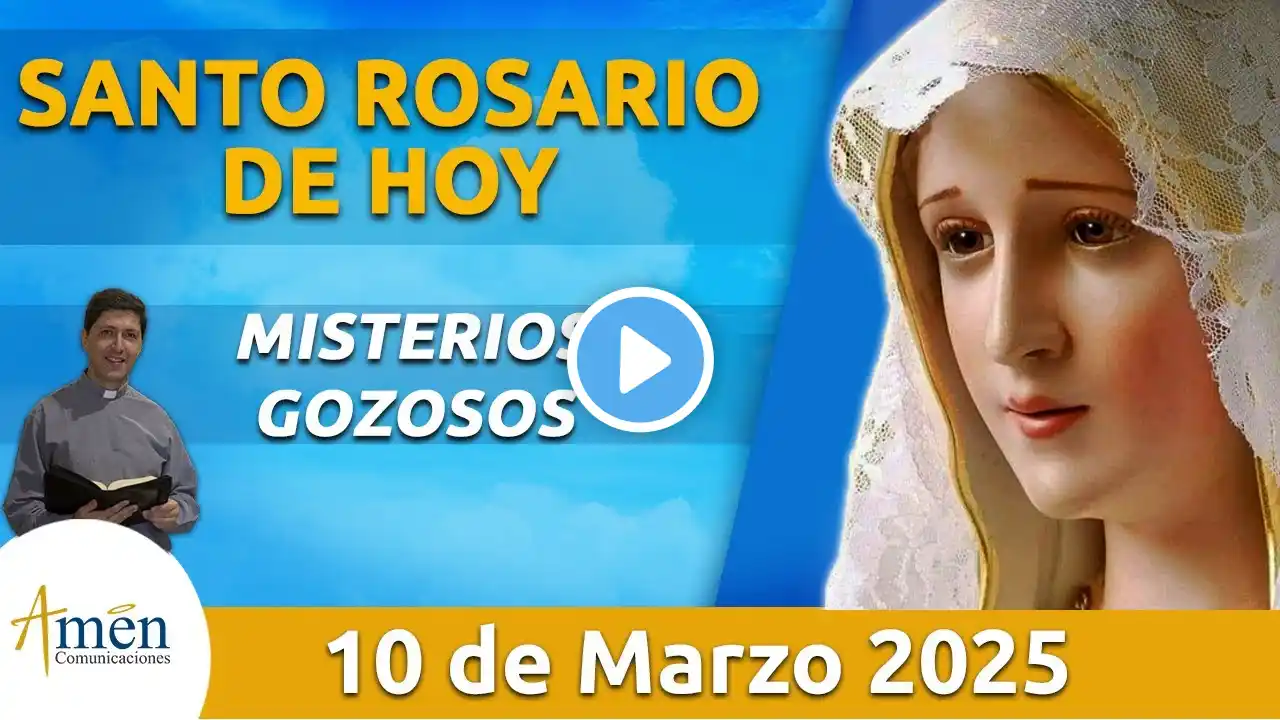 Santo Rosario de Hoy Lunes 10 Febrero 2025 l Padre Carlos Yepes l Católica l Rosario l Amén