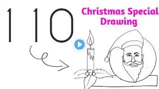 how to draw santa clause easy step by step 🎅/ christmas drawing / merry christmas drawing for kids