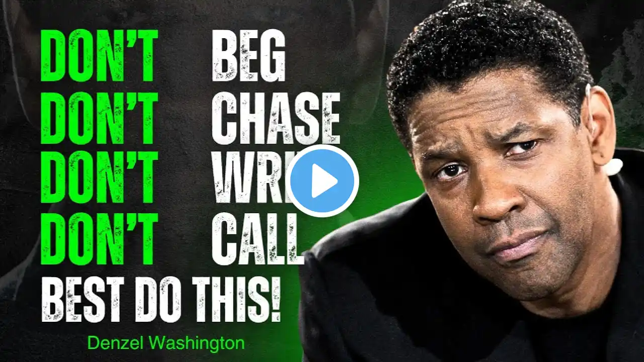 9 Things a Man Should Not Do With a Woman | DENZEL WASHINGTON Motivation