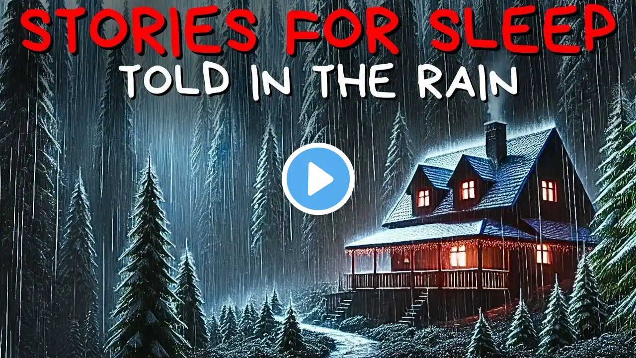 Sharing True Scary Stories to the Sound of Rain | Fall Asleep Quickly | Black Screen Vol. 153