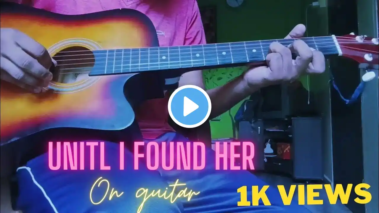 until I found you on guitar| guitar cover| tutorial| 🎸✨❤️. #guitar #guitarcover #untilifoundyou