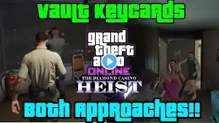 Diamond Casino Heist - Prep Mission SPEEDRUN!! | Vault Keycards