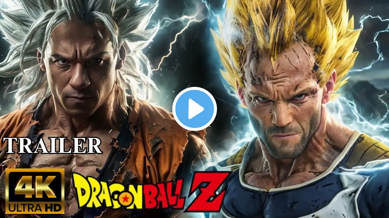 DRAGON BALL Z THE MOVIE Trailer (2025) | Vin Diesel, Gal Gadot, Jason Statham Live Action Concept