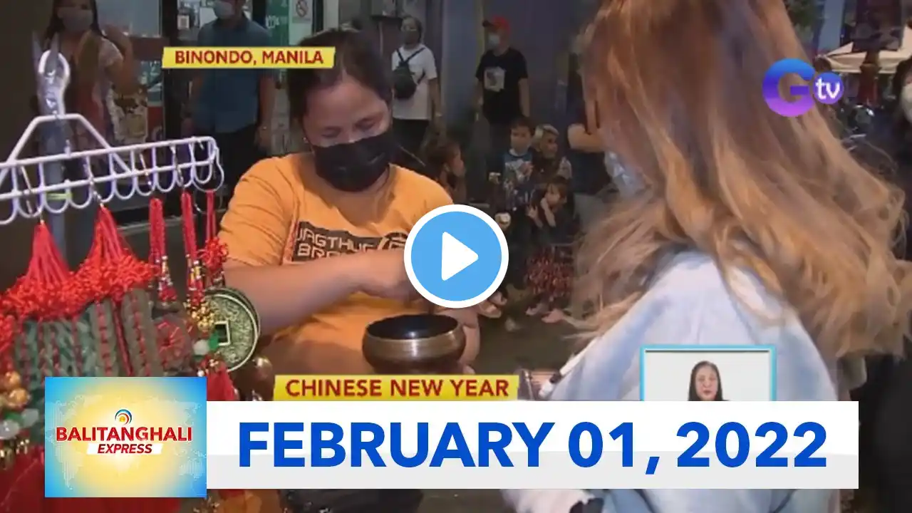 Balitanghali Express: February 01, 2022 [HD]