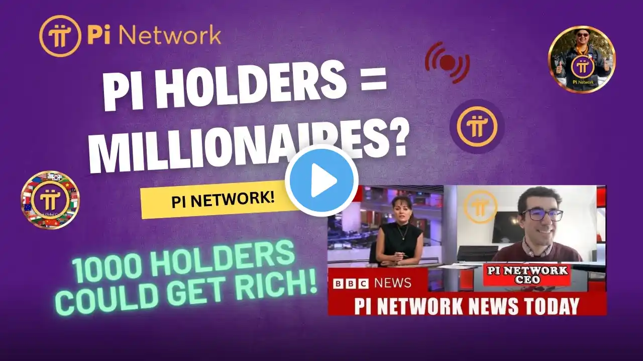 Pi Network Update: 1000 Pi Coin Holders Could Become Millionaires—Important News!