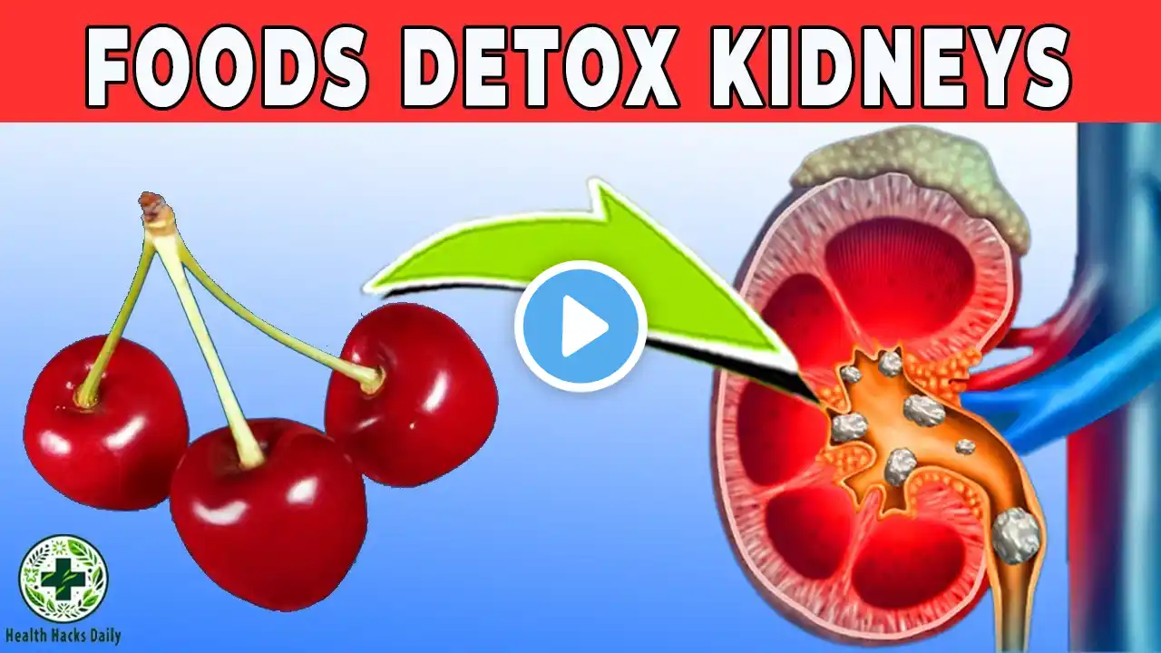 BEST 10 Foods To DETOX and CLEANSE Your Kidneys Naturally (REVERSE Kidney Damage)