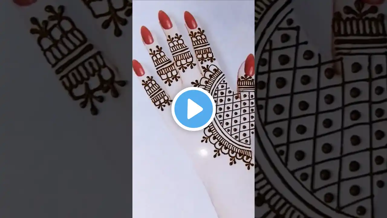 #bridalmehndidesign #mehndi #youtubeshorts #shortvideo #viral #trending # heena #fullhandmehndi