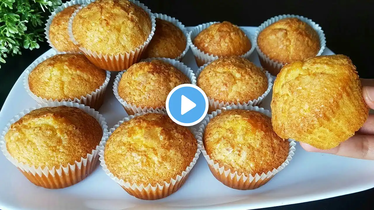 MUFFINS Soft and fluffy! super tasty, in 5 minutes you'll make it every day.