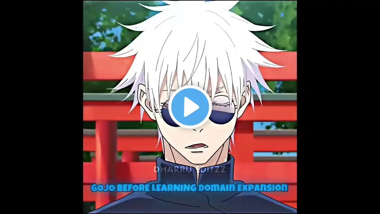 Gojo After Learning Domain Expansion💀 #trending #shorts #gojo #edit #toji #yuji #jujutsukaisen #edit