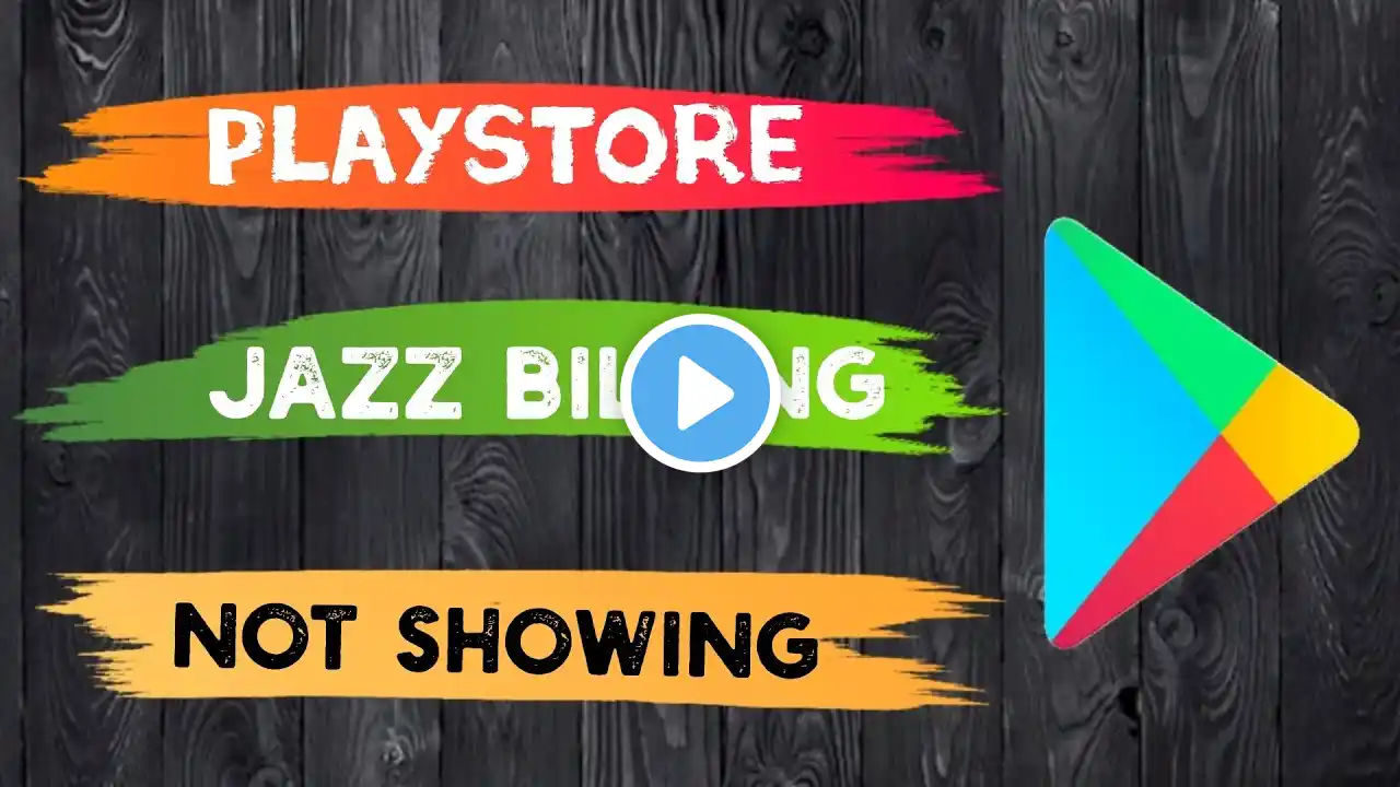 jazz billing not showing  play store | Play Store Talenor billing unavailable | zong billing