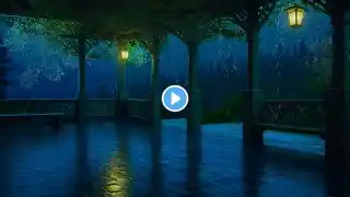 🔴Sleep Instantly with Heavy Rain and Thunder Sounds - Rain Sounds For Sleeping, Relaxing