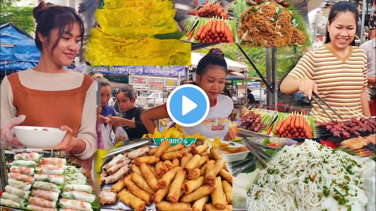 DEFINITELY Super Best Cambodian Street Food Tour @Toul Tom Poung Market, Phnom Penh