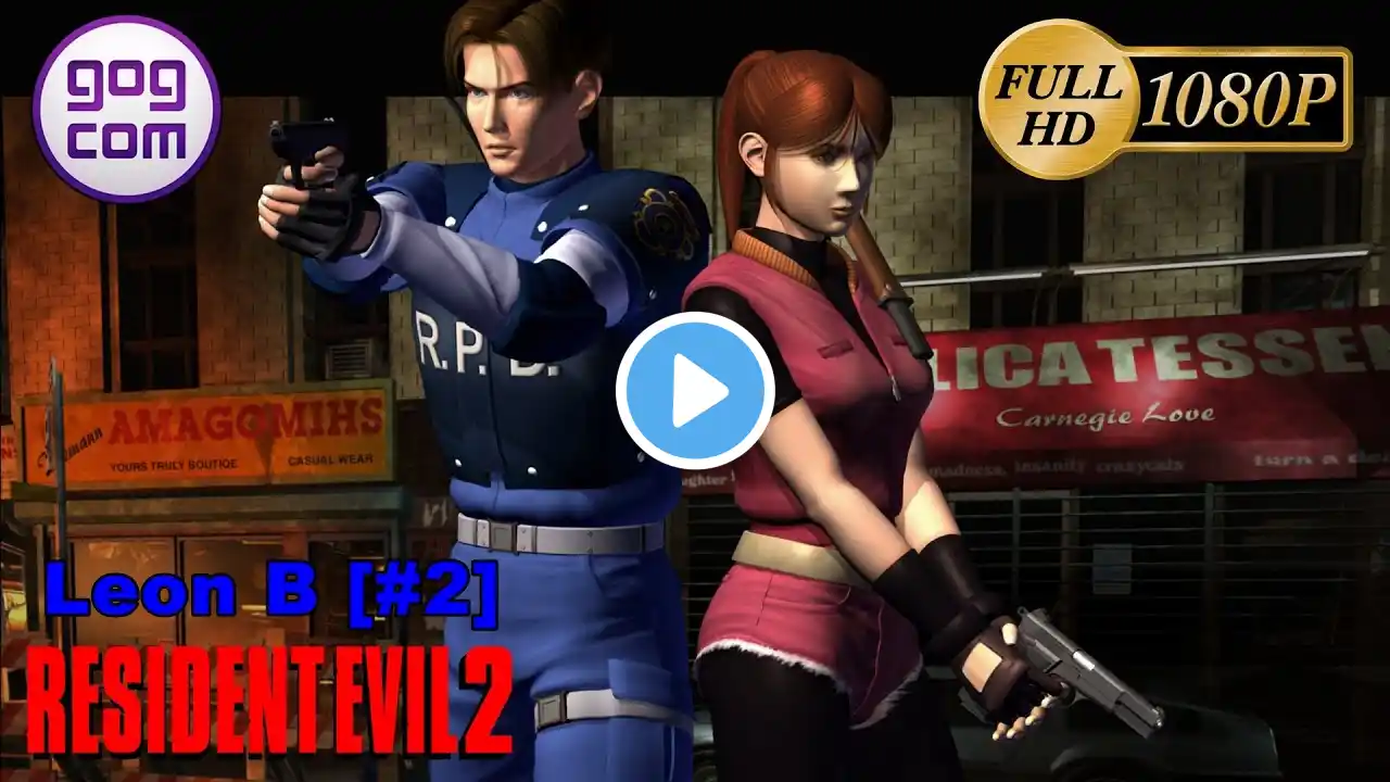 [PC] Resident Evil 2 GOG Seamless HD Leon B #2 (1080p/60fps)