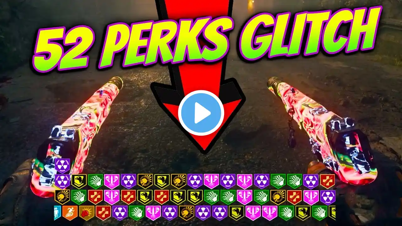 Stack INFINITE AMOUNT OF PERKS Glitch (SUPER Perk POWER!) Black Ops 6 Zombies