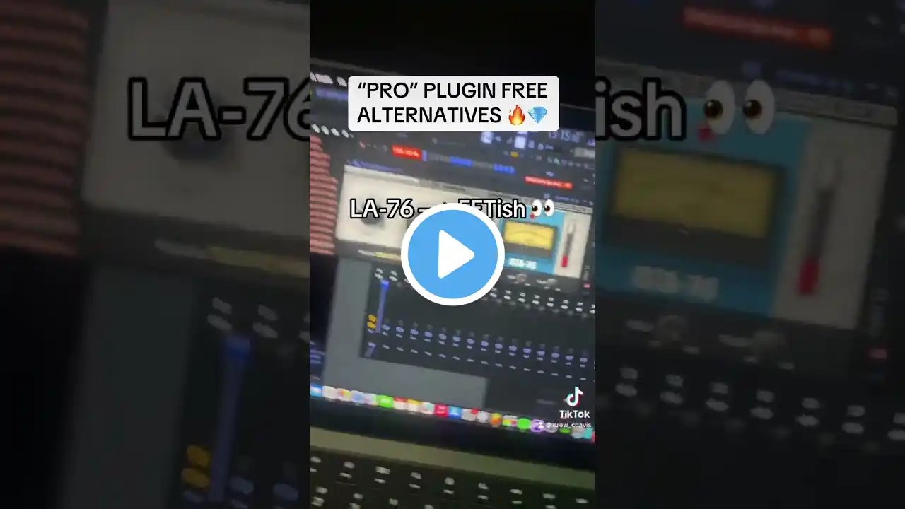 FREE ALTERNATIVES TO PAID  PLUGINS 🔥👀 #vocalmixing #freepreset #musicproduction #flstudio