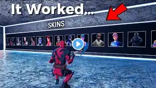 Testing FREE Skin Maps In Fortnite… (ACTUALLY WORKS)