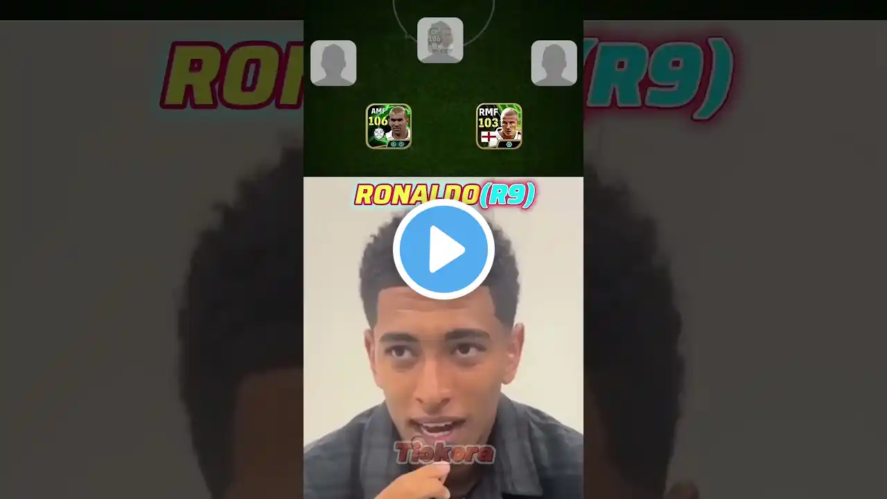 Jude Bellingham Reveals His TOP 5 Real Madrid LEGENDS π₯ #efootball2025 #efootball2024