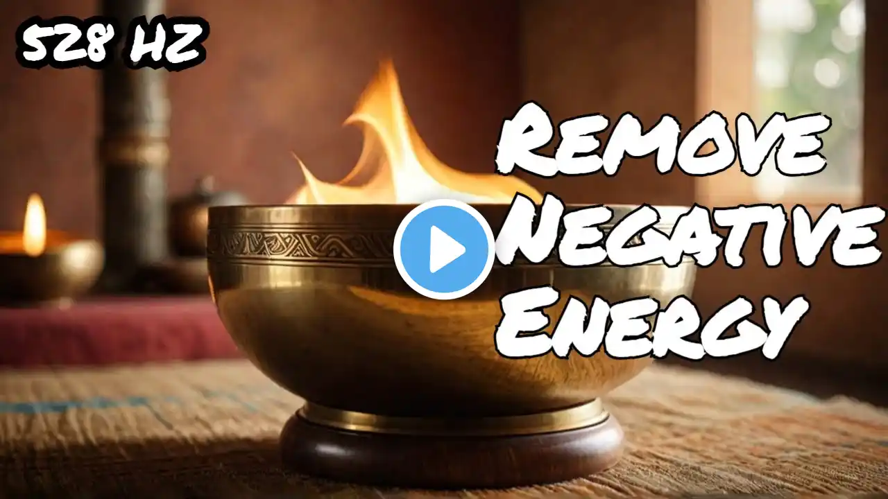 528 HZ Tibetan Bowl - Remove Negative Energy From Home and Body