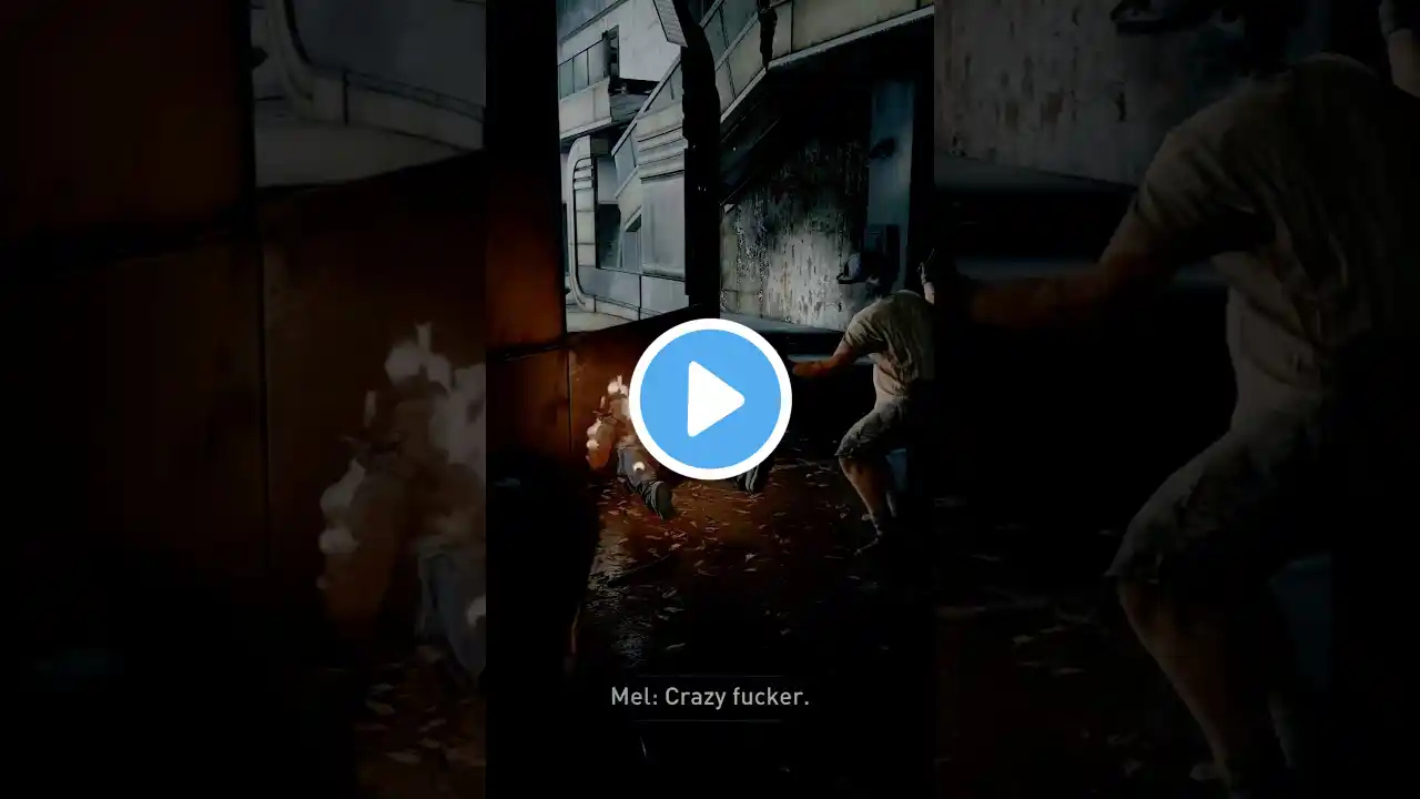 The Last Of Us 2 Remastered PS5 No Return Aggressive #tlou2 #shorts #thelastofuspart2remastered