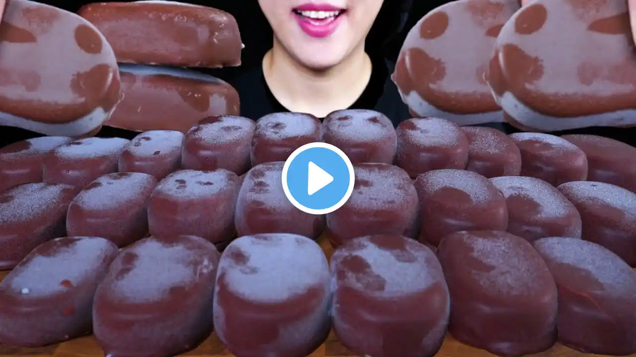 ASMR MUKBANG | CHOCOLATE ICE CREAM *DARK TICO ICE CREAM EATING SOUNDS 초콜릿 아이스크림 먹방