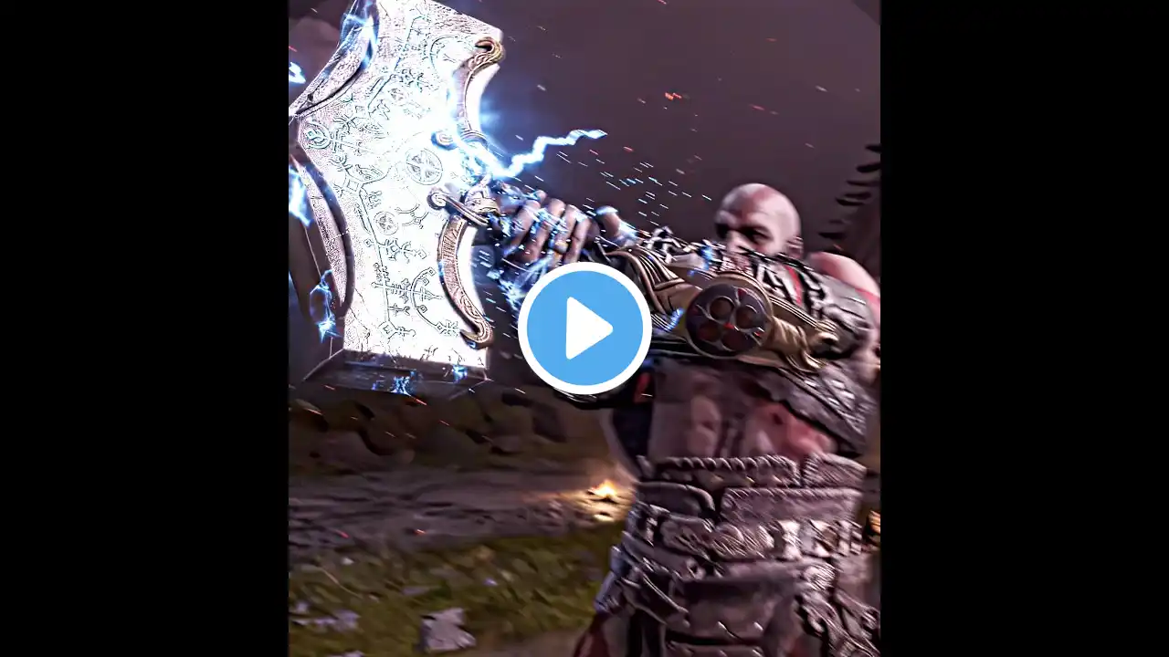 Thor Thinks Kratos Can't Stop Him - God of War Edit | Kratos #shorts #godofwar