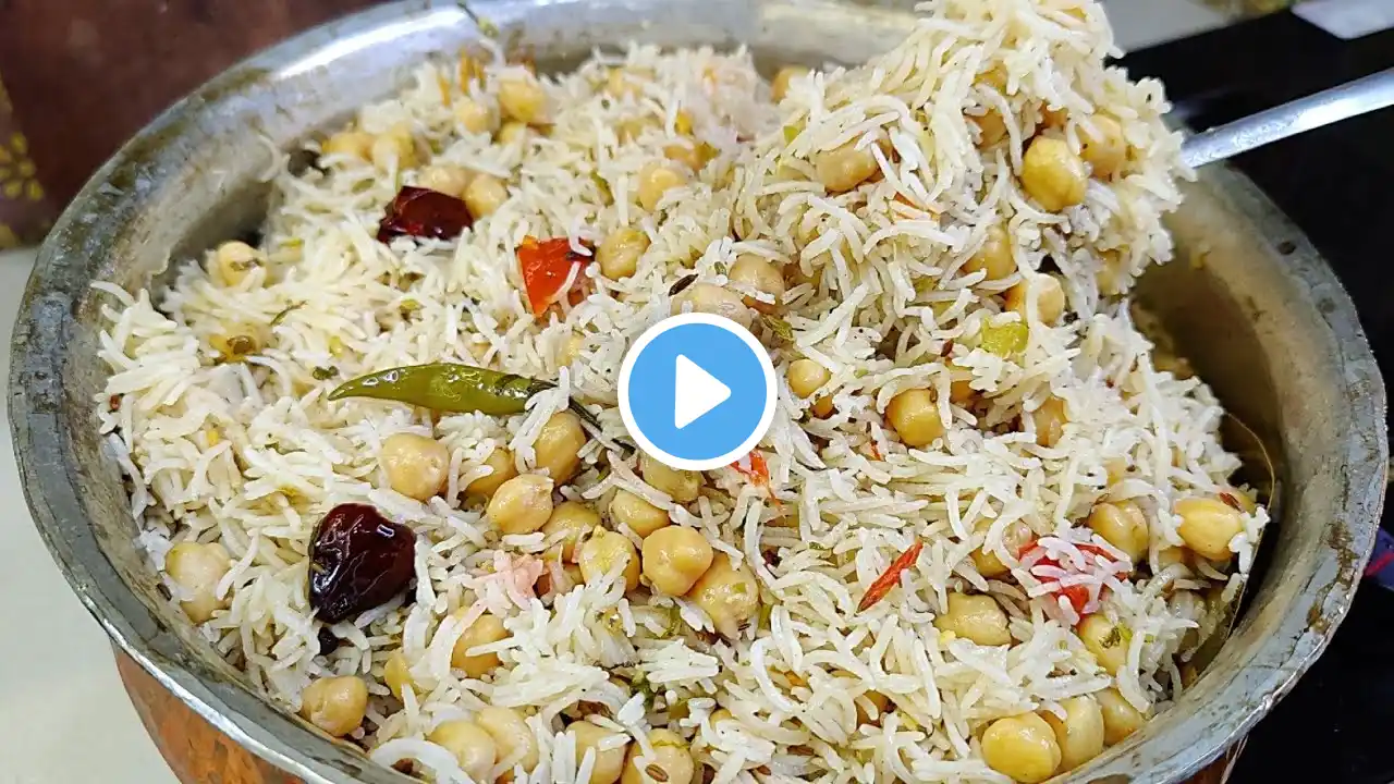 Yeh Tasty Chana Pulao Bana Liya To Aap Ban Jaenge Iske Deewane | Chana Pulao | Degi Chana Pulao