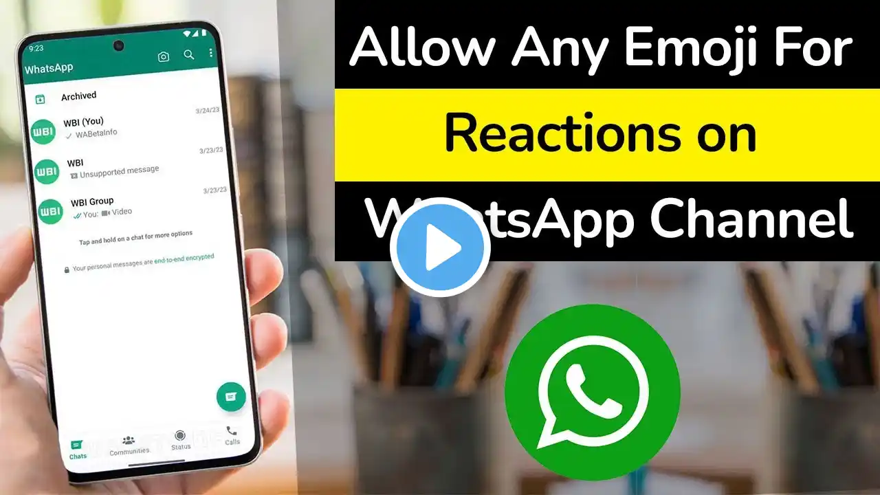 How to Allow Any Emoji For Reactions on WhatsApp Channel?