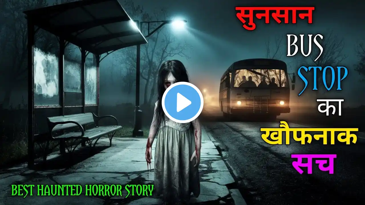 सुनसान बस स्टॉप का खौफनाक सच | Haunted Horror Story | #horrorstories #horror #scarystories