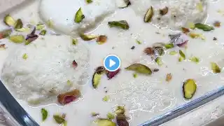 Eid special homemade Rasmalai | how to make easy Rasmalai recipe