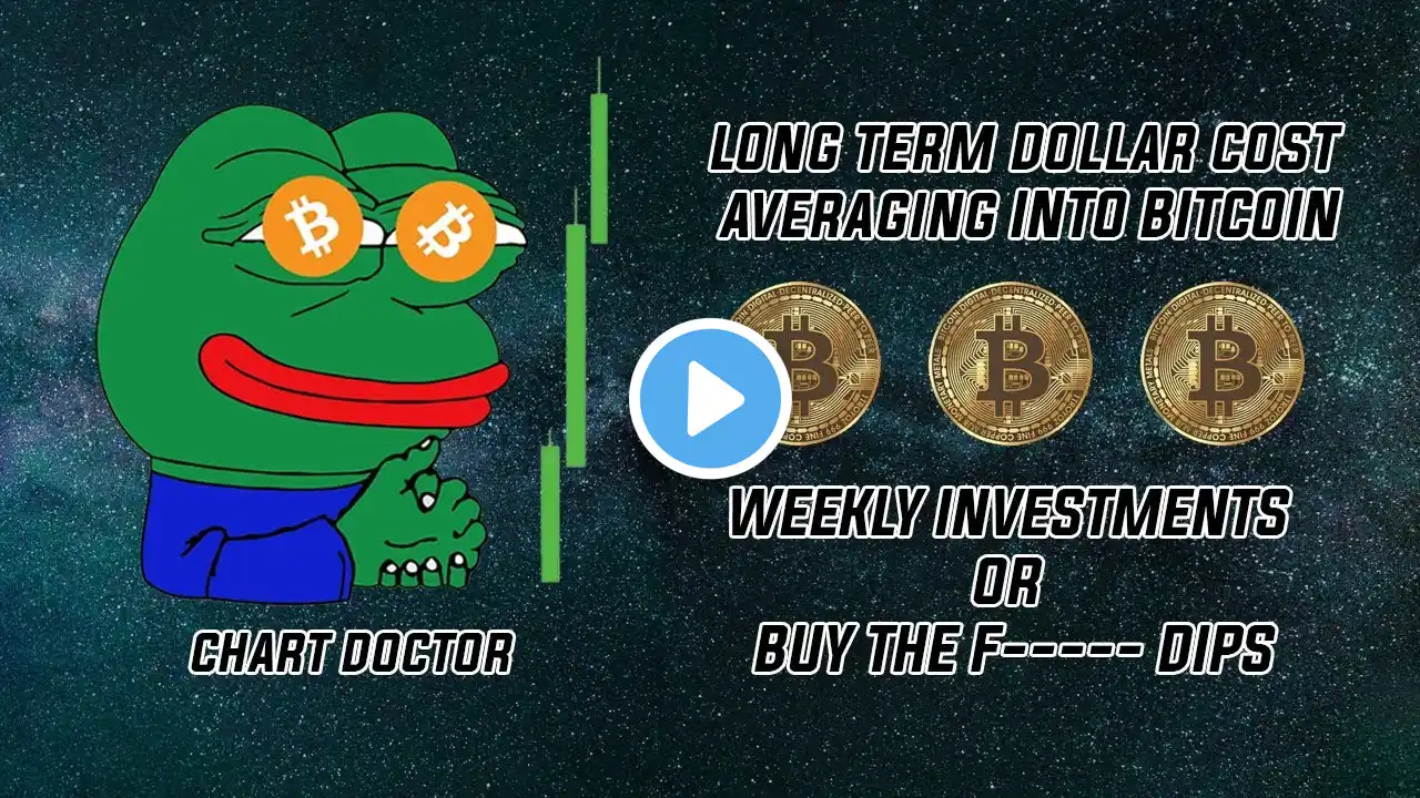 LONG TERM DOLLAR COST AVERAGING STRATEGY: HOW TO MAKE MONEY ON BITCOIN IN THE LONG RUN!!