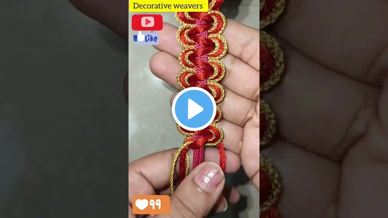 Magic of Macrame knots✨| video tutorial.50 | #macrameknots #paracord #beginnermacrame #videotutorial