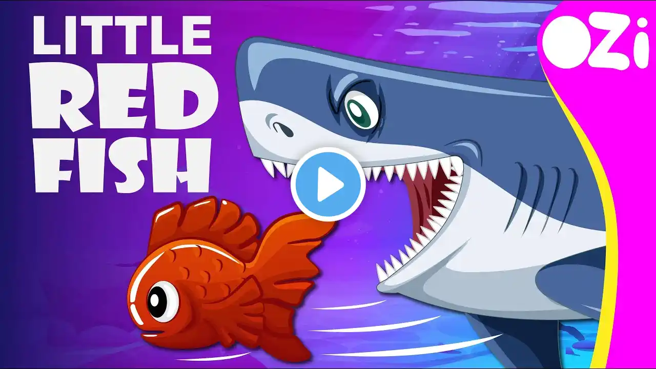 Little Red Fish | Fun Kids Song & Nursery Rhyme | Educational Counting Song