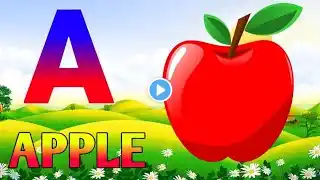 Phonics Song 2 with TWO Words in 3D - A For Airplane - ABC Alphabet Songs & Sounds 89