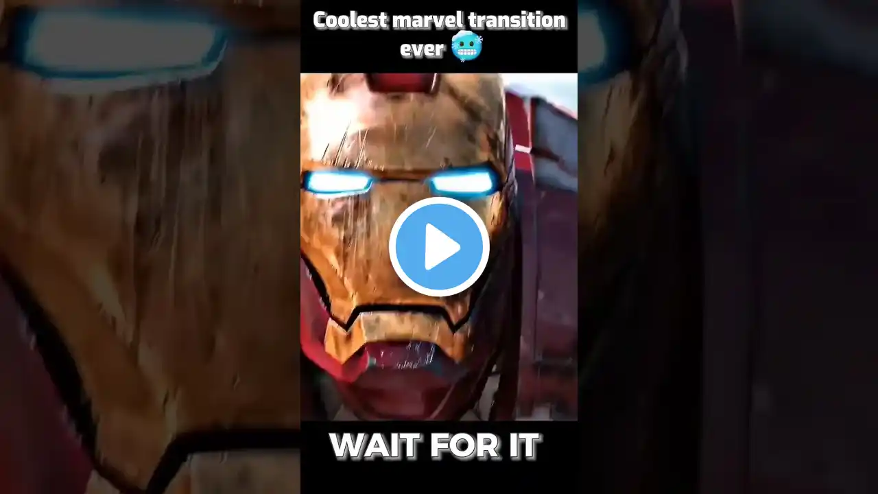 Coolest marvel transition ever π₯Ά pt 3 wait for it #shorts #transition #marvel
