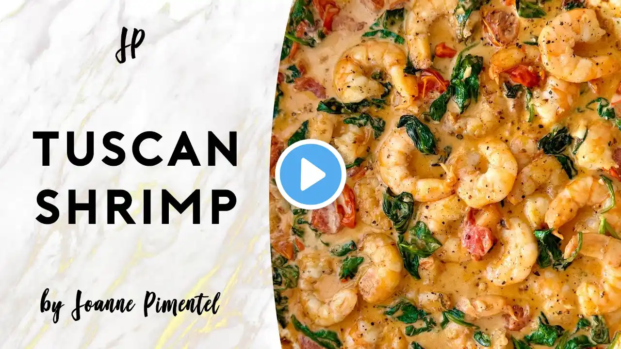 TUSCAN SHRIMP | Super Easy Dinner or Appetizer!!