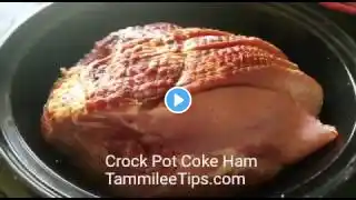 Crock Pot Slow Cooker Coca Cola Ham Recipe