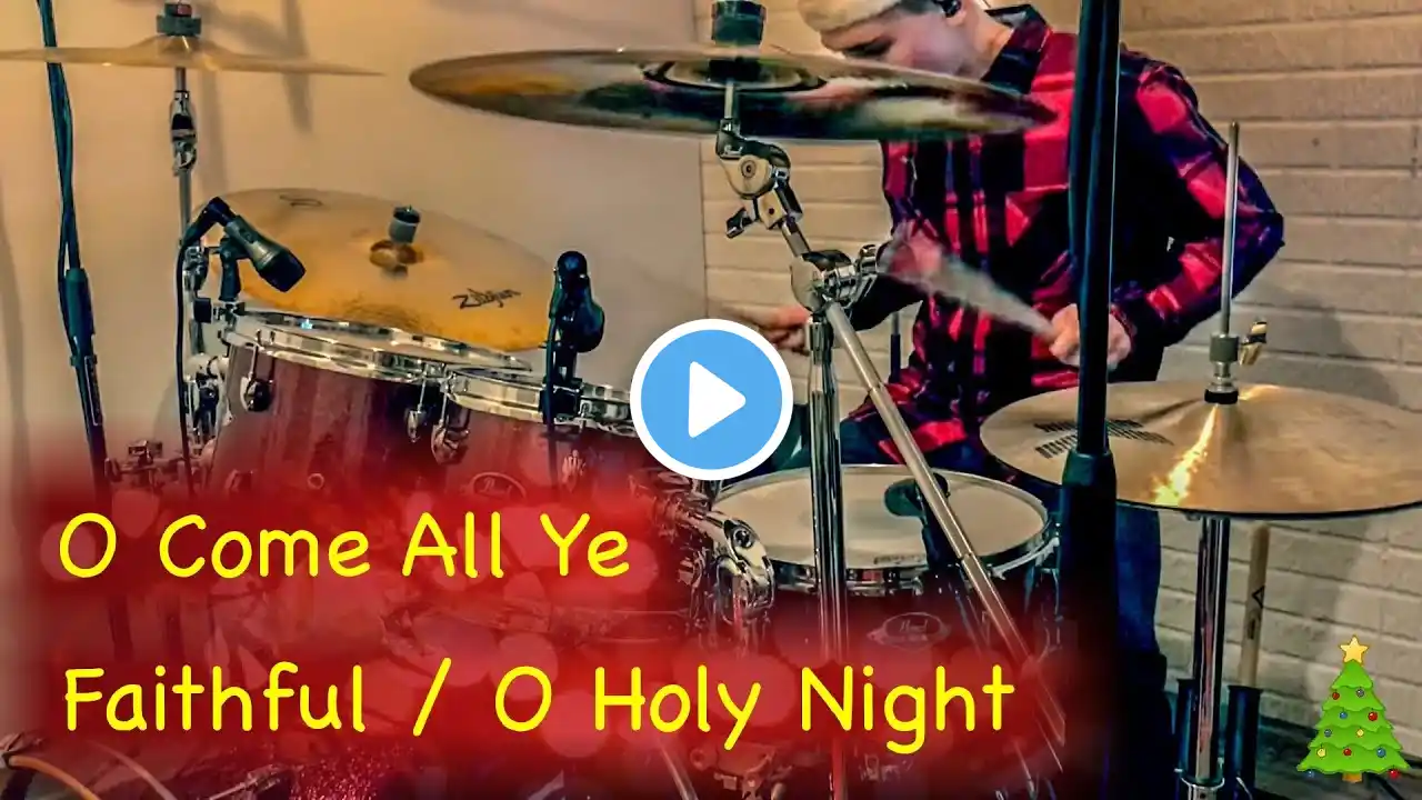 O Come All Ye Faithful / O Holy Night - Trans-Siberian Orchestra | Drum Cover