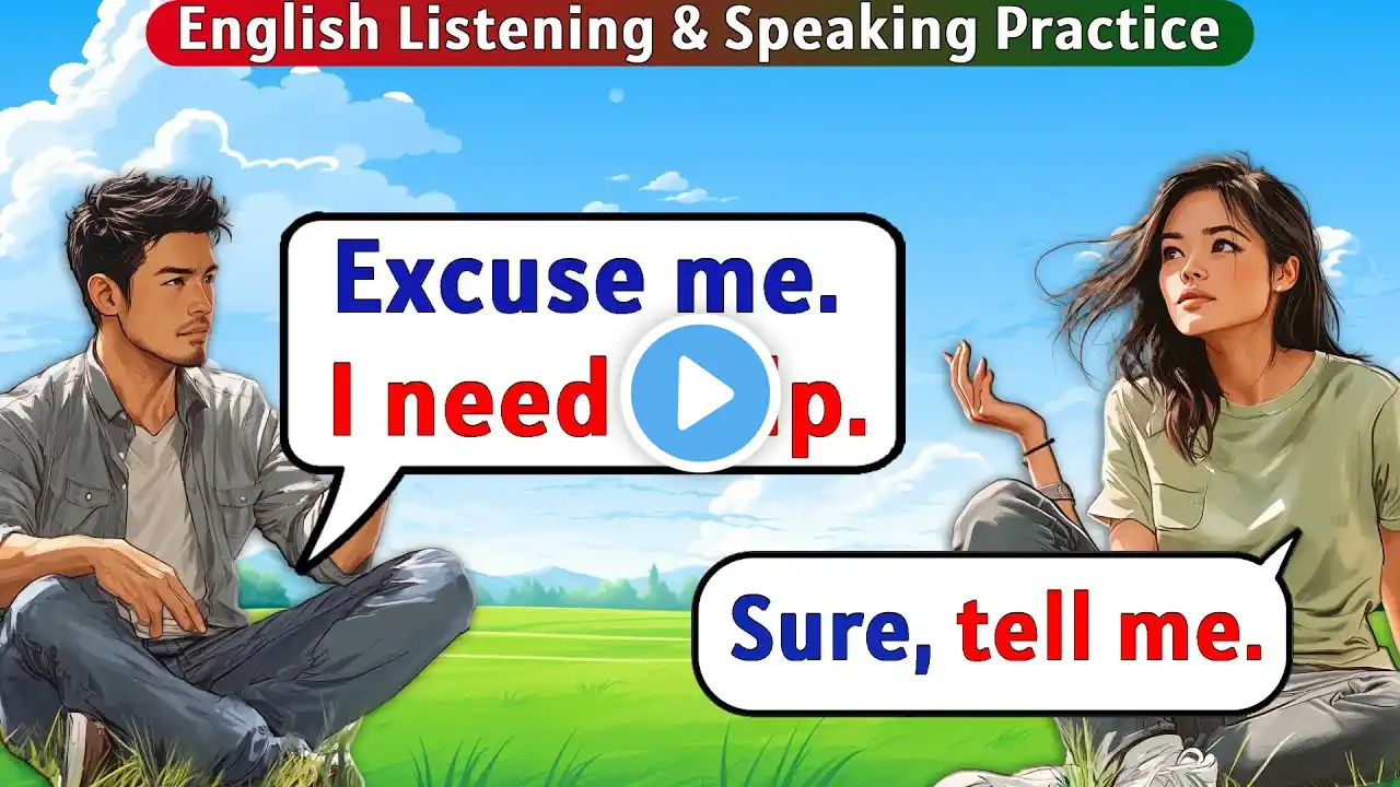 English Listening and Speaking Practice for Beginners | Learn English Through Shadowing