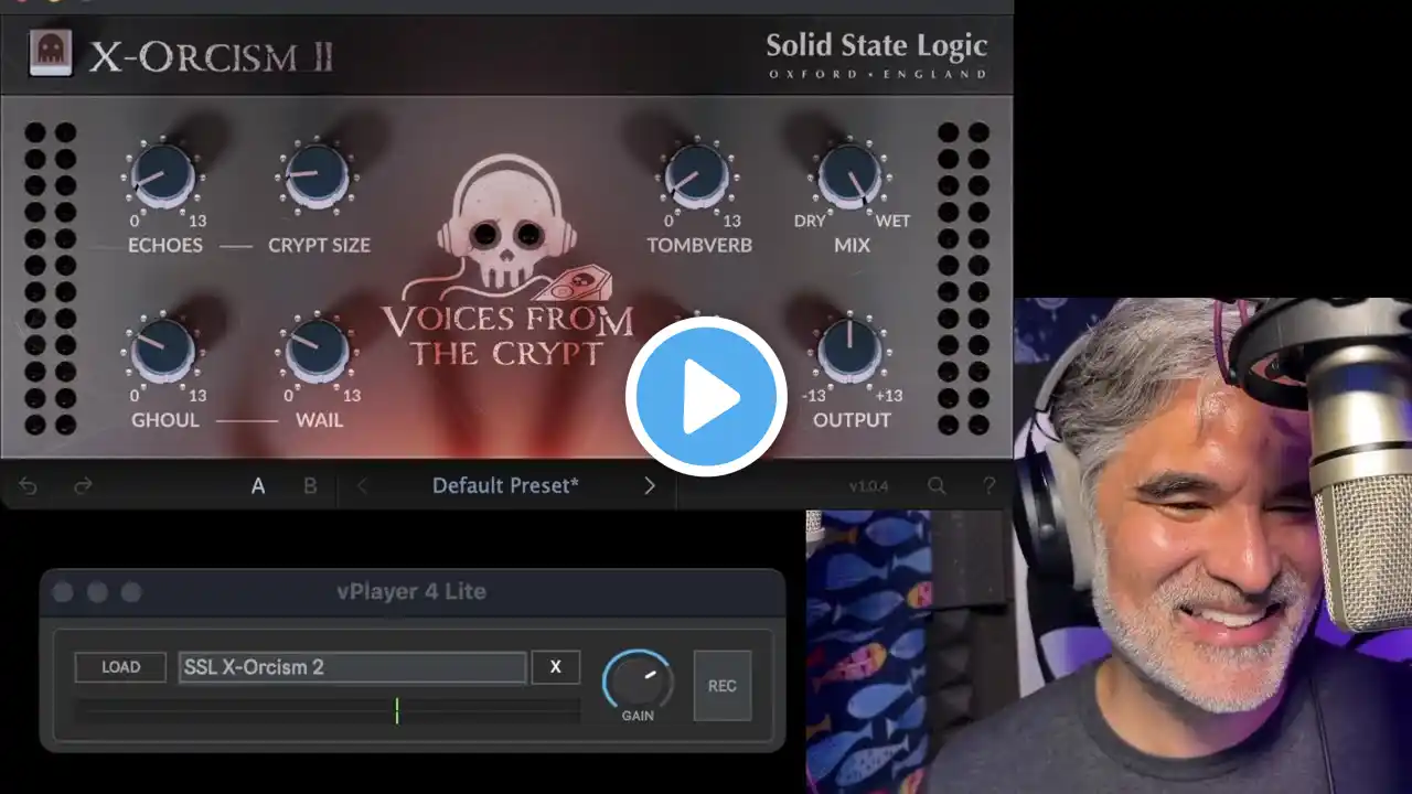 FREE Scary Voice Changer Plug-In from SSL: X Orcism II - DEMO