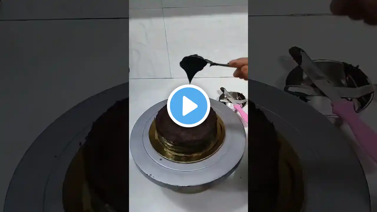 Chocolate truffle cake.....#shortvideo #trufflecake