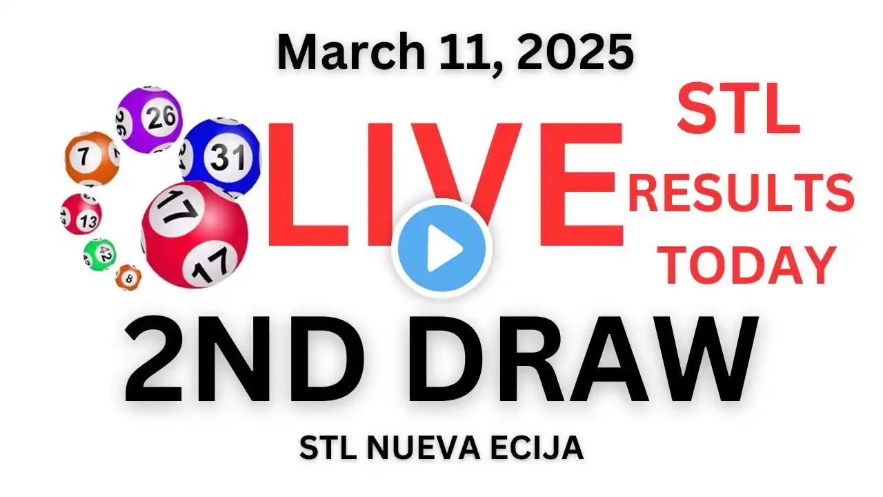 STL NUEVA ECIJA Live Results Today  3:00 PM March 12, 2025