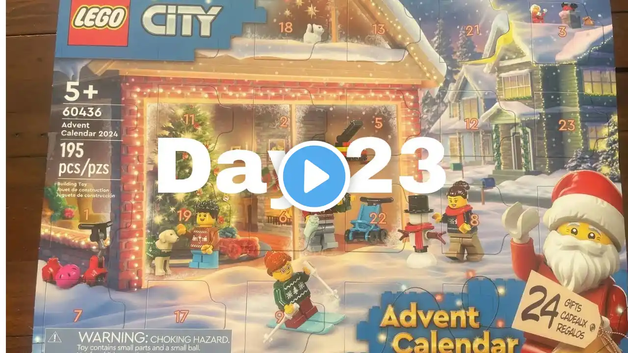 Day 23 - LEGO city advent calendar