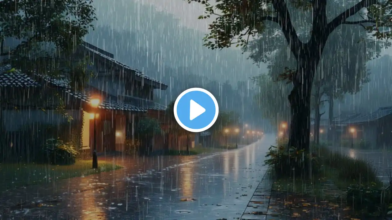 Sounds of Rain & Thunder for Deep Sleep – Relax Your Mind & Sleep Peacefully Tonight