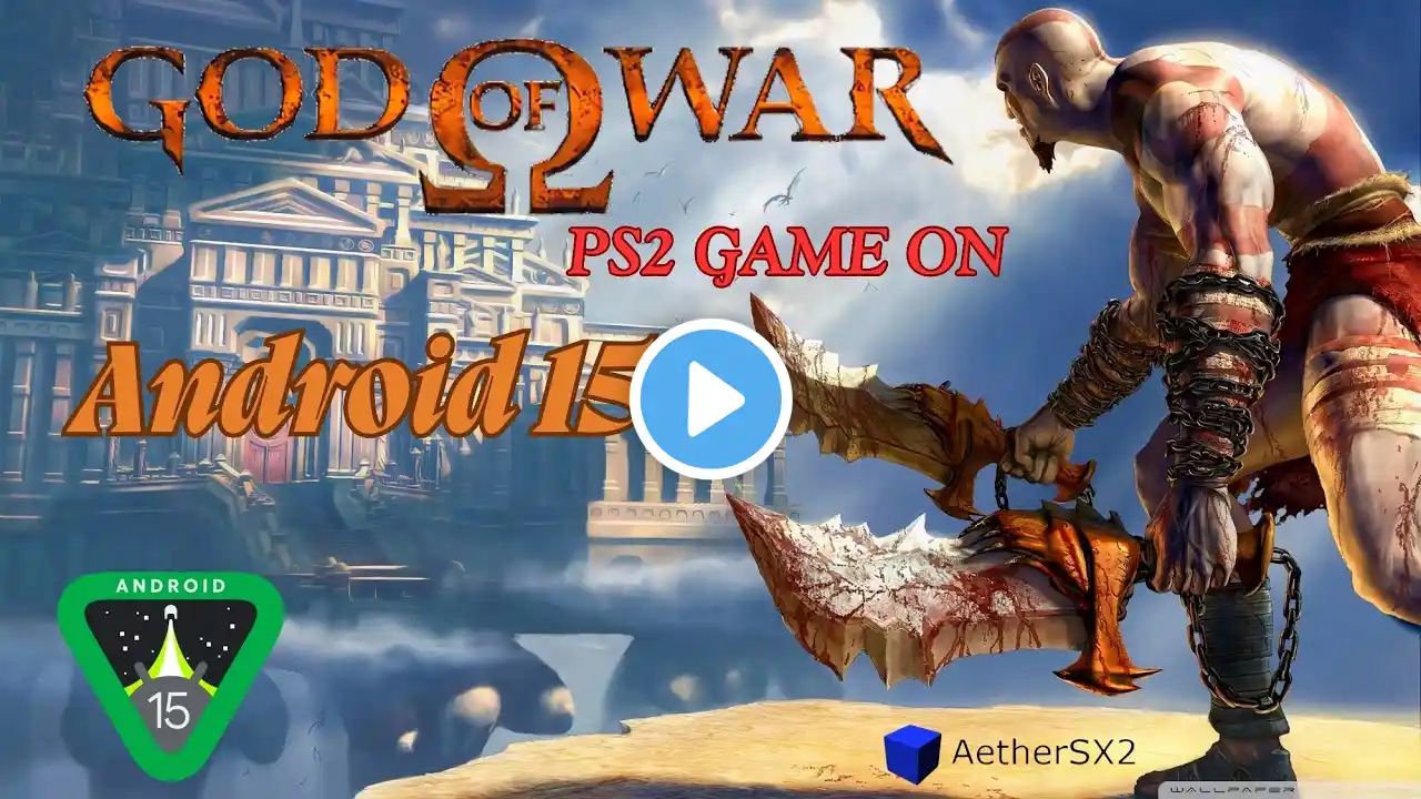 God Of War 2005 PS2 Games Play On Android 15 AetherSX2