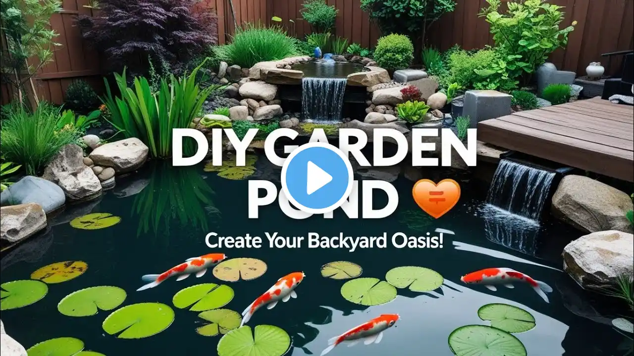 Transform Your Backyard: DIY Garden Pond Guide for a Serene Oasis